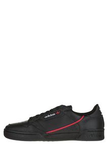 Черные кожаные кеды с на шнуровке Continental 80 Adidas Originals
