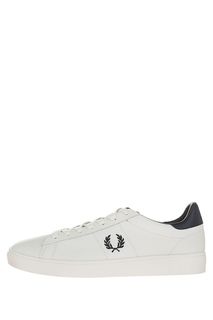 Кожаные кеды белого цвета Fred Perry