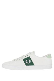 Текстильные кеды с логотипом бренда Fred Perry