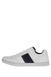 Молочно-белые кеды с перфорацией Aldo