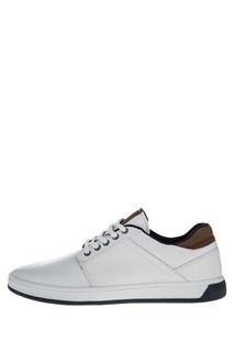 Белые кеды с вставками из хлопка Aldo
