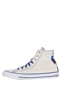 Высокие текстильные кеды на шнуровке Converse