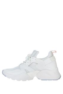 Белые кроссовки на танкетке Fashletics by Tamaris