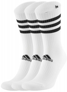 Носки мужские Adidas 3-stripes, 3 пары, размер 50-52
