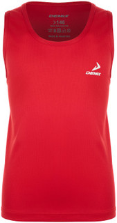 S20EDECT047-3H 158 Майка для бокса детская KIds boxing shirt красный р.158, размер 146 Demix