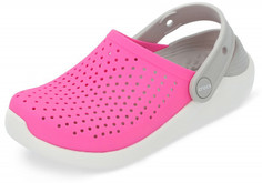 Шлепанцы для девочек Crocs Literide Clog K, размер 31-32