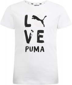 Футболка для девочек Puma Alpha, размер 152