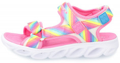 Сандалии для девочек Skechers Hypno-Splash Rainbow Lights, размер 33