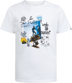 Футболка для мальчиков Quiksilver Funky Sensation, размер 164-170