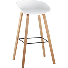 Стул барный Stool Group Libra деревянные ножки 8319 white