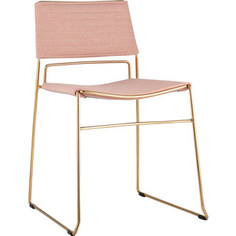 Стул Stool Group Дэйзи рогожка розовый FDC8018 pink DRM-34