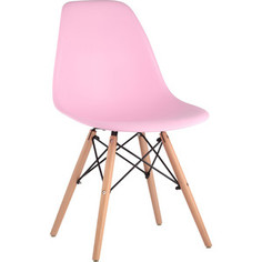 Стул Stool Group Eames деревянные ножки 8056PP pink