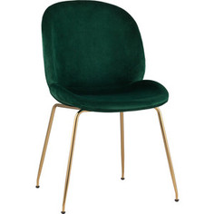 Стул Stool Group Турин бархат изумрудный/золотые ножки 8329 velvet green