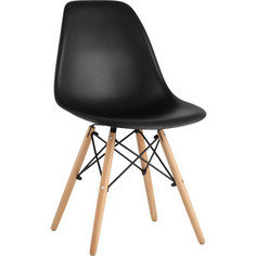 Стул Stool Group Eames черный/деревянные ножки rico black dual