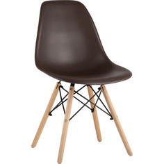 Стул Stool Group Eames коричневый 8056PP light brown 66009 dual