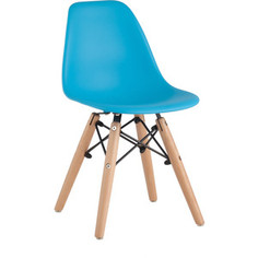 Стул Stool Group Eames small деревянные ножки 8056S blue
