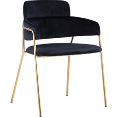Стул Stool Group Полин вельвет темно-синий FDC6085 midnight blue FUT-78