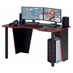 Стол компьютерный Мастер Таунт-2 черный/красный МСТ-СИТ-02-ЧР-КР-16