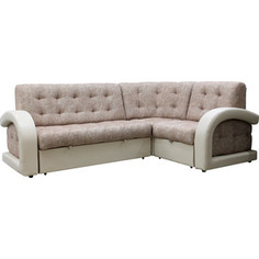 Диван угловой Комфорт - S Cortex beige/манго 009 светло-бежевый/1 категория густав без оттоманки