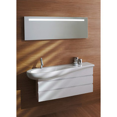 Мебель для ванной Laufen Alessi 120 белый лак, левая