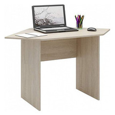 Стол письменный Мастер Милан-2У дуб сонома МСТ-СДМ-2У-ДС-16