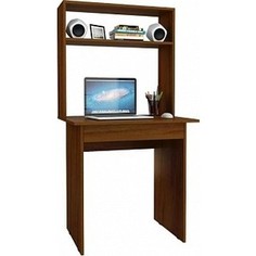 Стол письменный Мастер Милан-2Я с ящиком и надставкой орех М-2ЯН-ОР