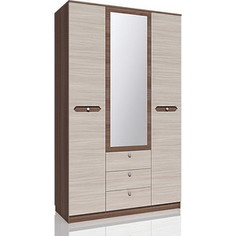 Шкаф комбинированный Сильва НМ 011.76 М рива ясень темный/светлый Silva