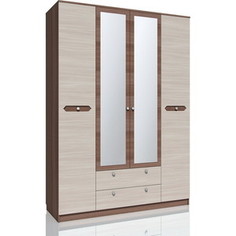 Шкаф комбинированный Сильва НМ 013.08-02 М рива ясень темный/светлый Silva