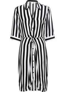 Платье-рубашка в полоску Bonprix