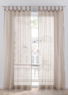 Гардина однотонная (1 шт.) Bonprix