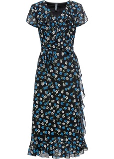 Платье с запахом-обманкой Bonprix