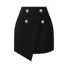 Шерстяная юбка Balmain