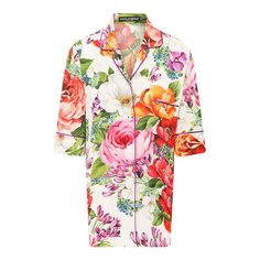 Шелковая рубашка Dolce & Gabbana
