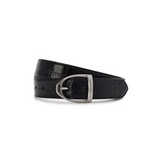 Ремень из кожи аллигатора Ralph Lauren