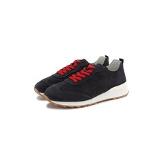 Замшевые кроссовки Hogan