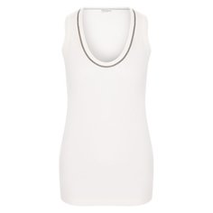 Хлопковый топ Brunello Cucinelli