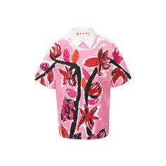 Хлопковая рубашка Marni