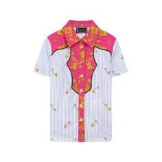 Хлопковая блузка Versace