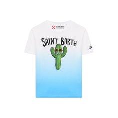 Хлопковая футболка MC2 Saint Barth