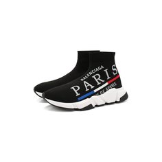 Текстильные кроссовки Speed Balenciaga