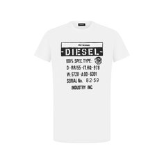 Хлопковая футболка Diesel