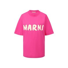 Хлопковая футболка Marni