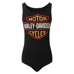 Хлопковое боди Garage Harley-Davidson