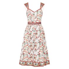 Хлопковое платье Alice + Olivia