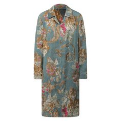 Пальто из смеси хлопка и льна Dries Van Noten