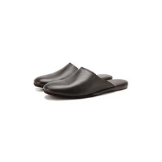 Кожаные домашние туфли Santoni