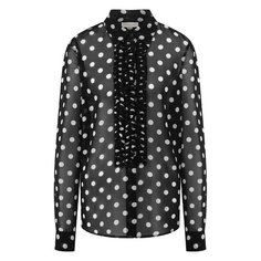 Блузка в горох Dries Van Noten