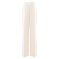 Брюки из смеси шелка и шерсти Ann Demeulemeester
