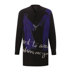 Шелковая рубашка Yohji Yamamoto