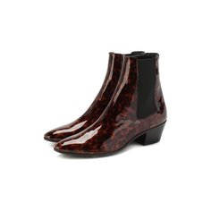 Кожаные ботинки West Saint Laurent